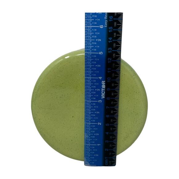 Country Charm Set of 4 Canisters Avocado Green Blue Mountain Pottery Canada 1980 - Picture 16 of 16